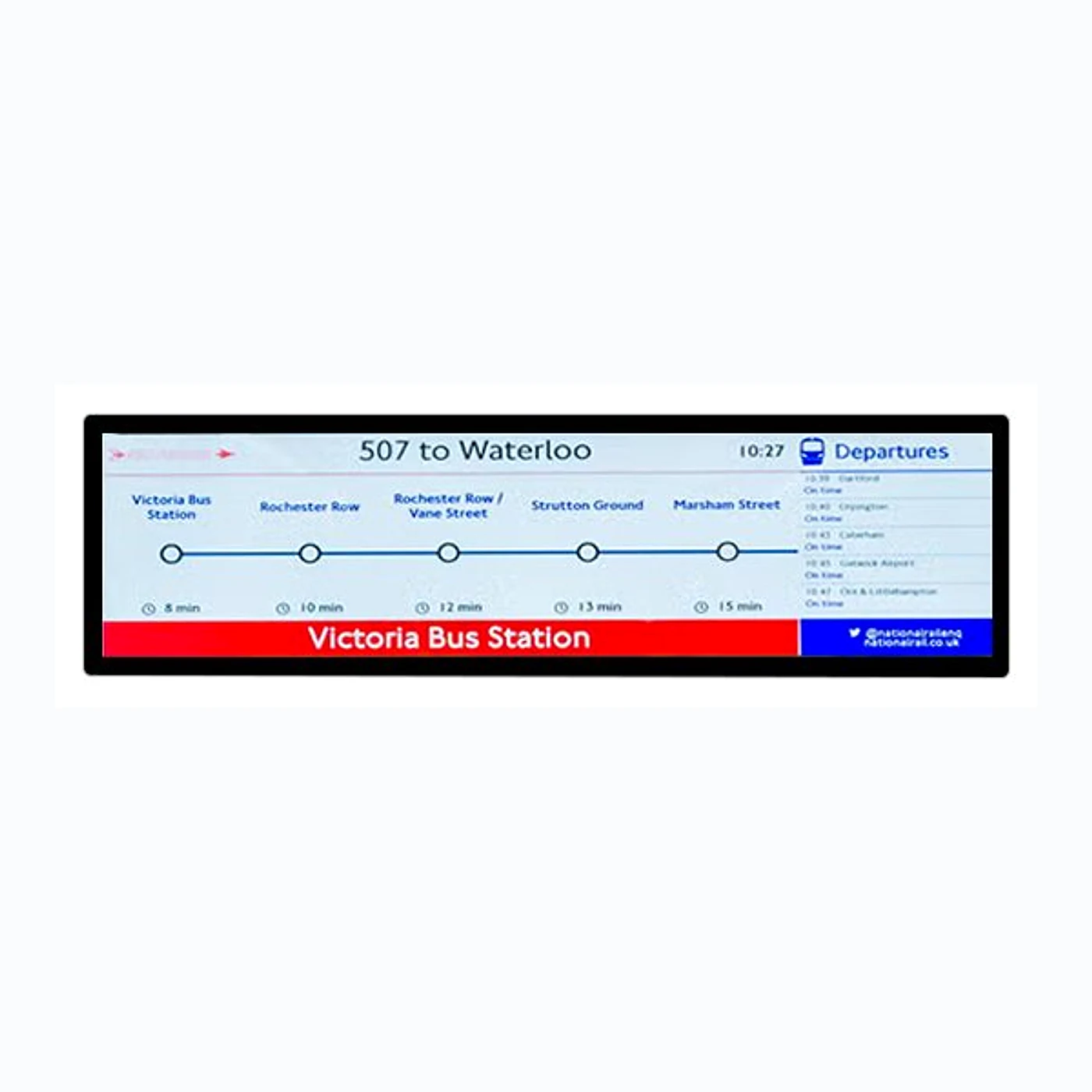 43.8 Inch High-Brightness Stretch LCD Bar