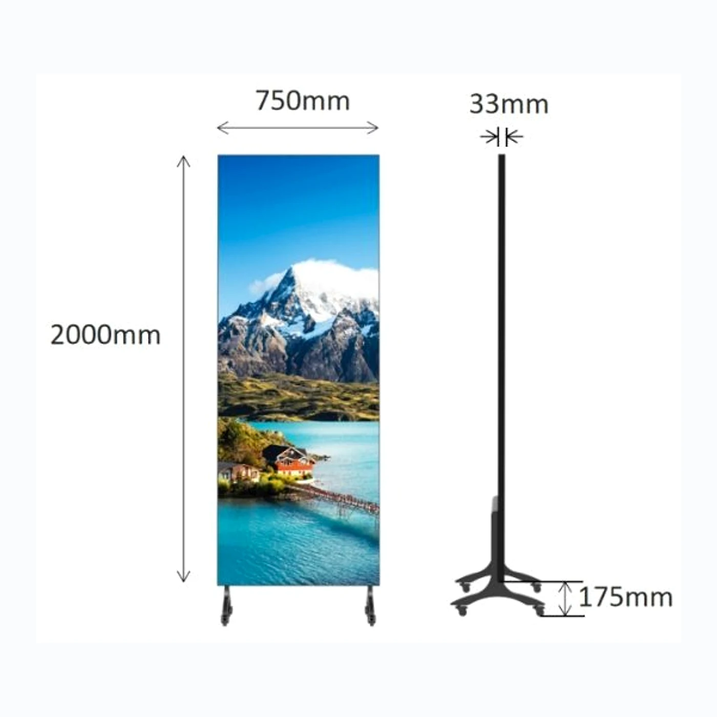 70LC Poster LED Display