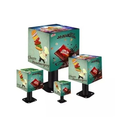 Magic Cubic LED Display3