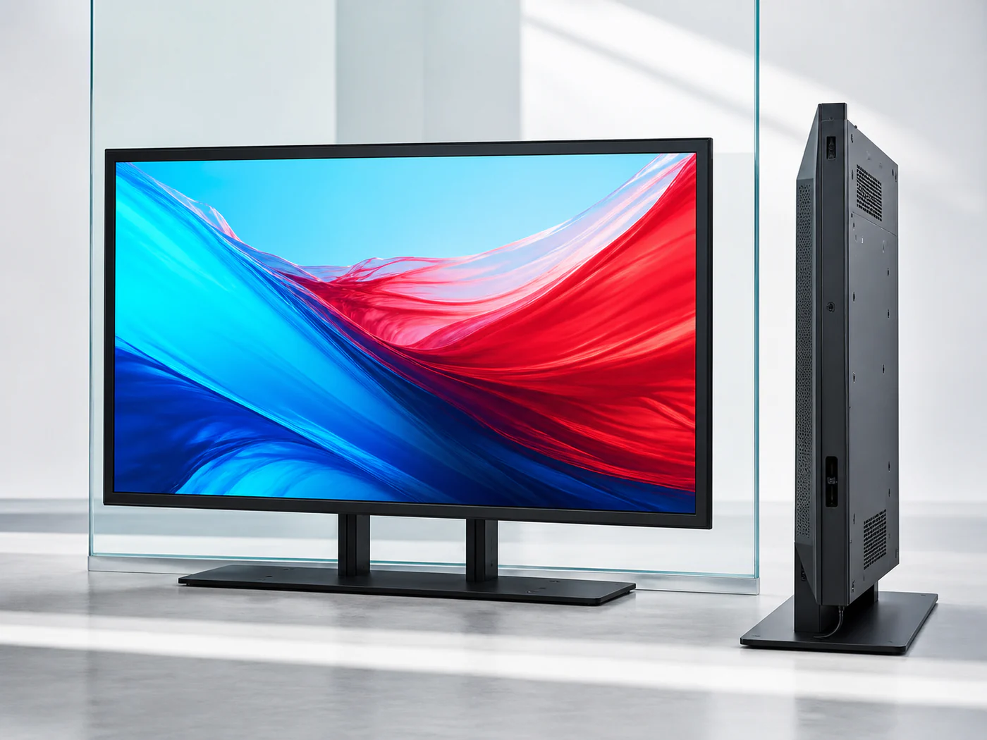 43 inch high brightness window facing display
