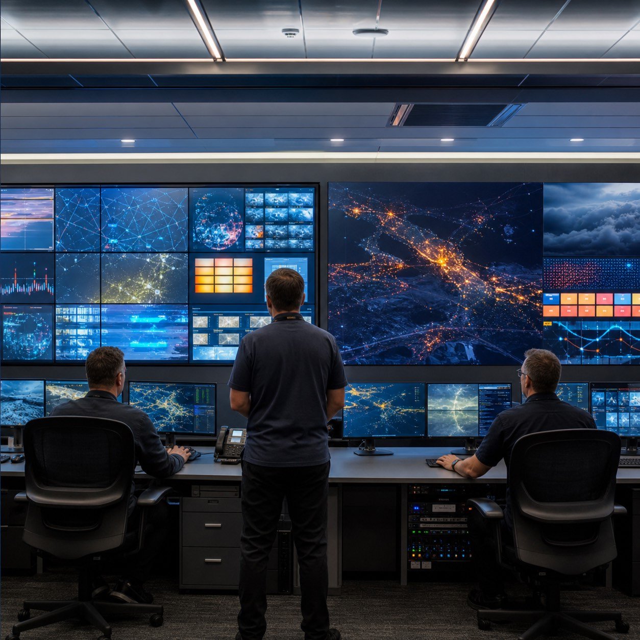 LCD Video Wall vs Fine-Pitch LED for Control Rooms